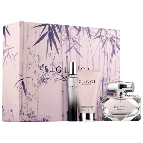 gucci bamboo perfume set price|Gucci bamboo 50ml gift set.